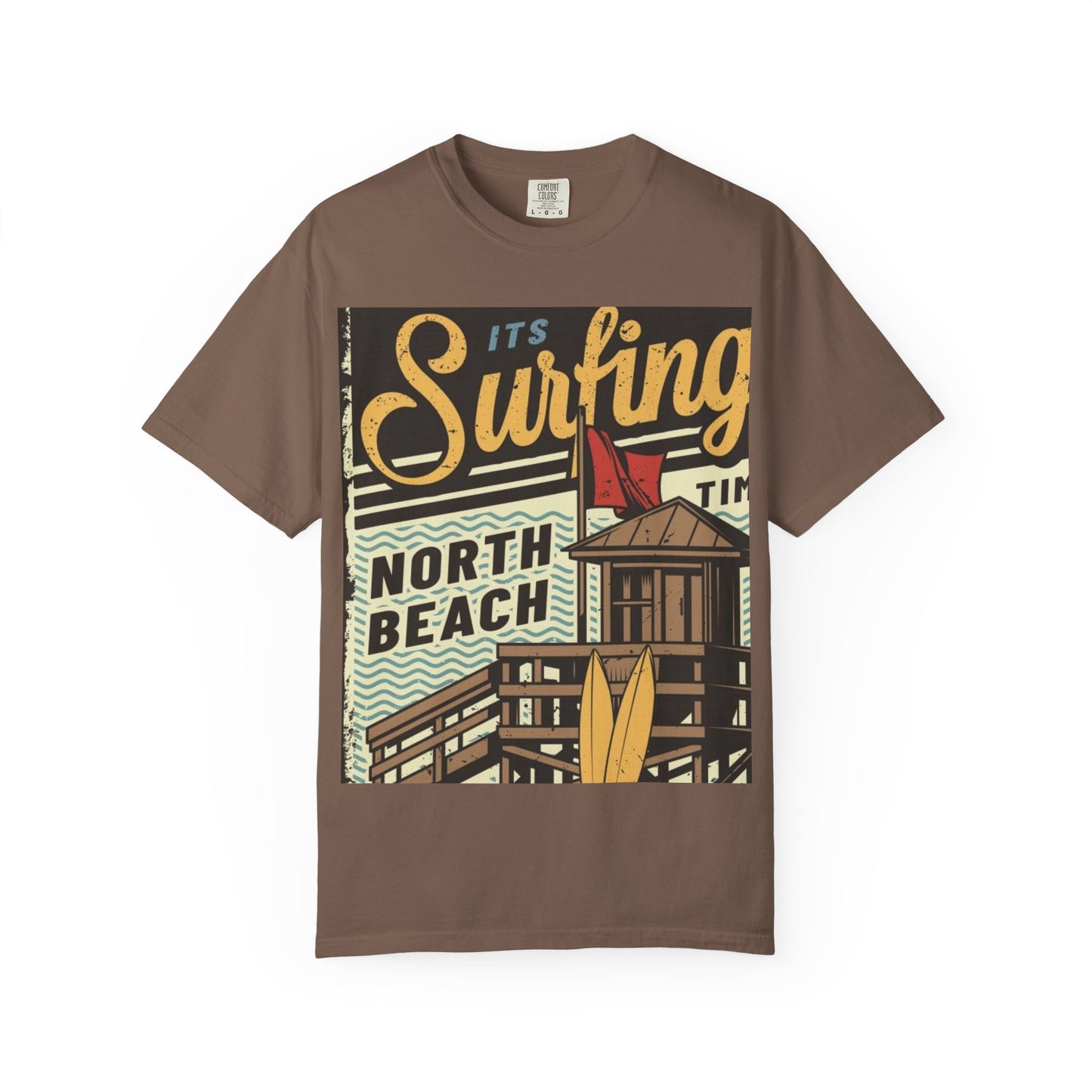 Surf Vibes Unisex T-Shirt - Retro Beach Tee, Casual Style, Summer Wear, Gift for Beach Lovers, Surfing Enthusiasts