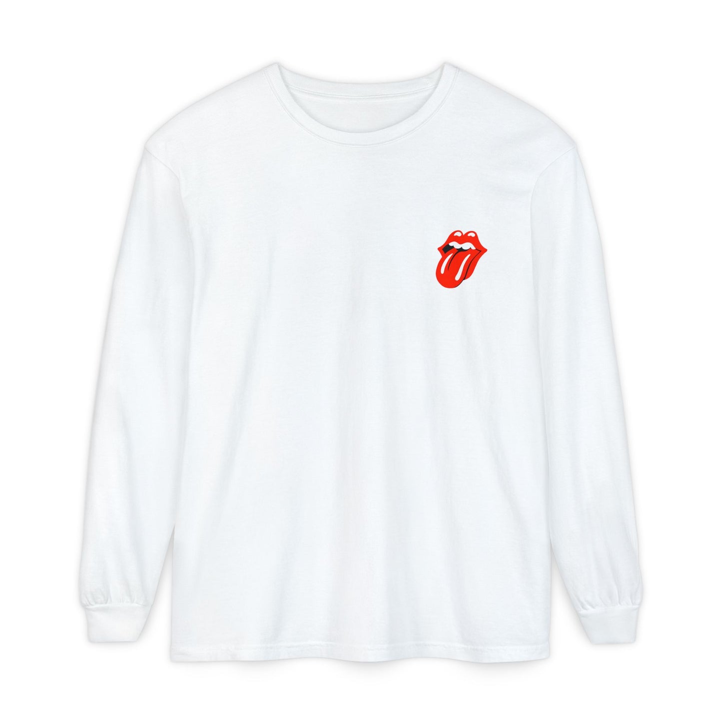 Rolling Stones-Inspired Long Sleeve T-Shirt, Vintage Rock Apparel, Music Lover Gift, Casual Fashion Top, Unisex Graphic Tee
