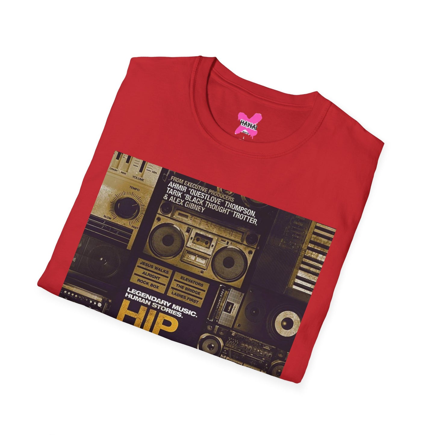 Hip Hop Vibes Unisex T-Shirt, Retro Music Tee, Gift for Music Lovers, Streetwear Style, Festival Shirt, Unisex Graphic Tee