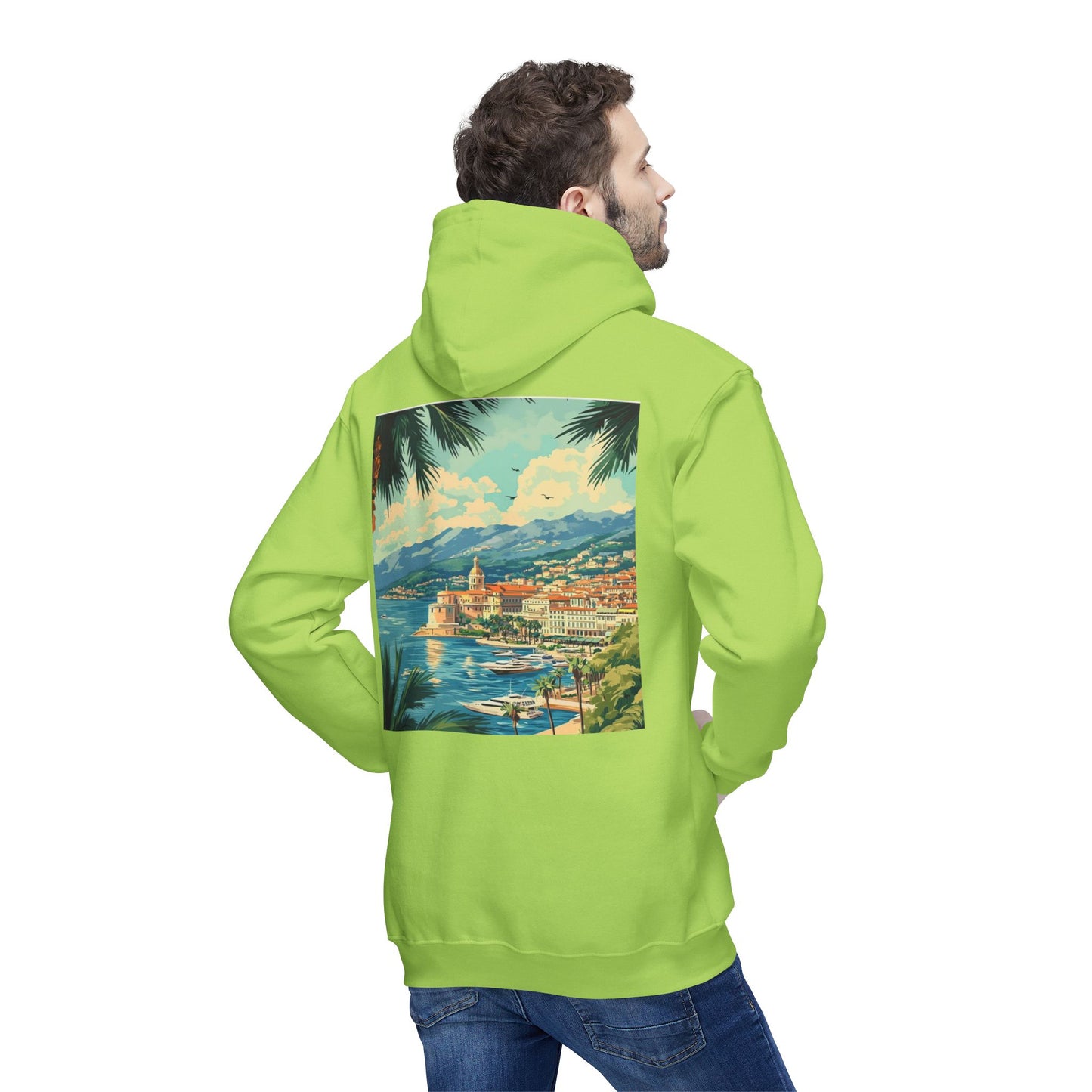 Coastal Vibes Unisex Hooded Sweatshirt - Perfect for Beach Lovers