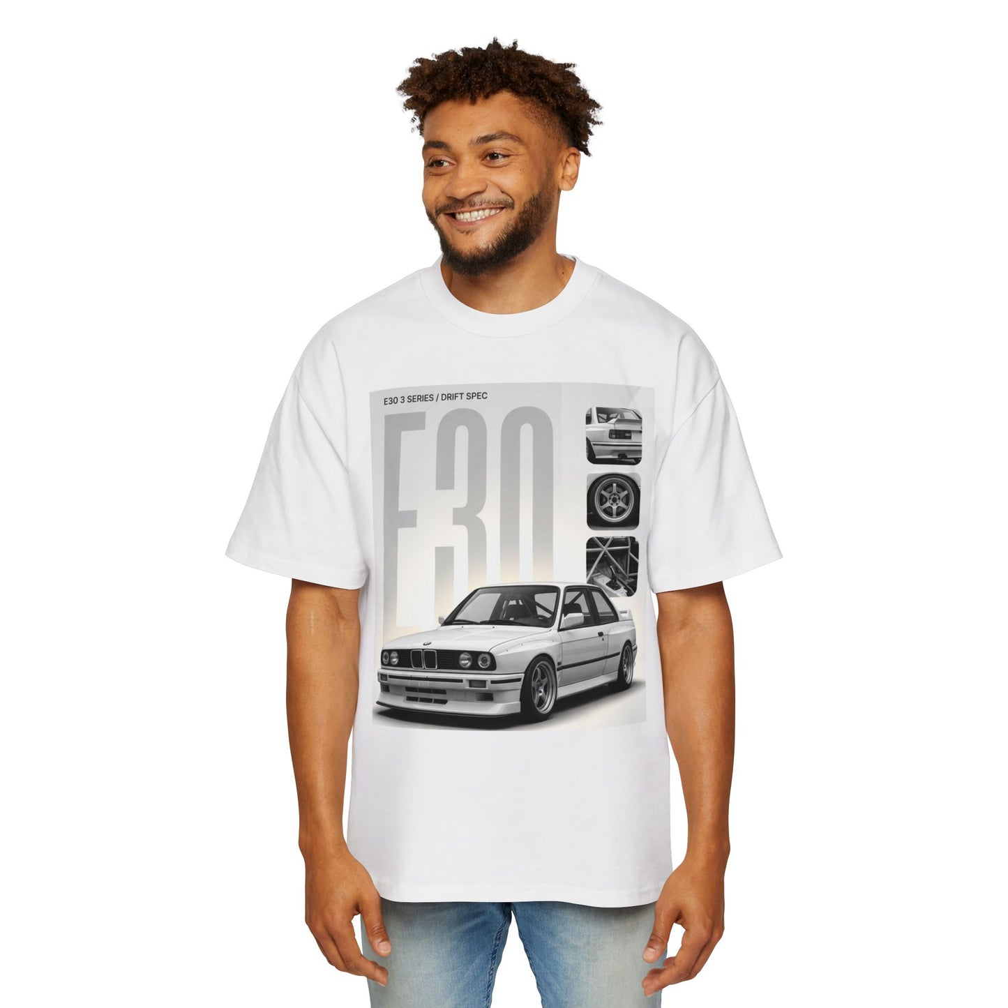 E30 Classic BMW Tee — Vintage Drift Car Graphic Shirt