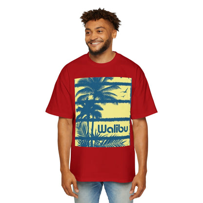 Malibu Palm Tee — Vintage Surf Graphic T-Shirt