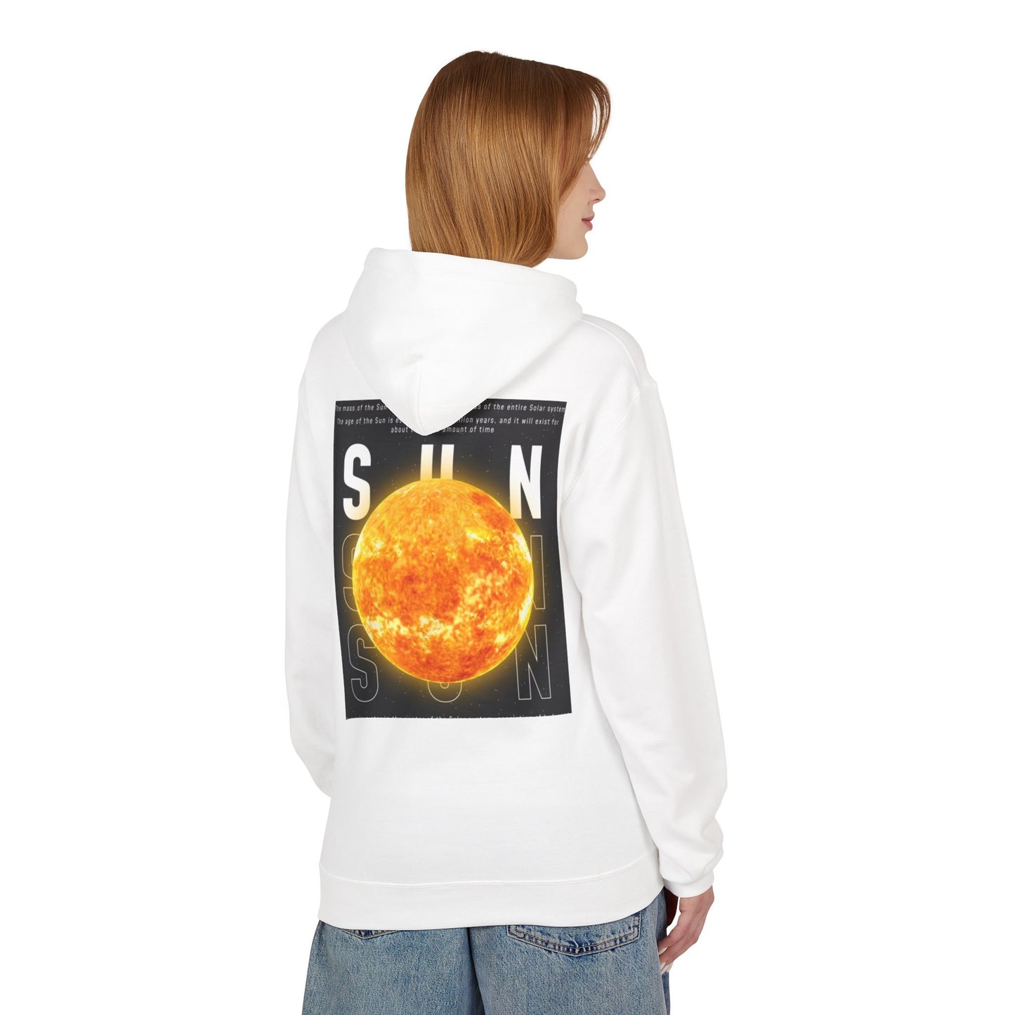 Vibrant Sun Graphic Hoodie, Unisex Fleece Sweatshirt, Cozy Daywear, Perfect Gift for Summer Lovers, Graphic Apparel for Casual Outings
