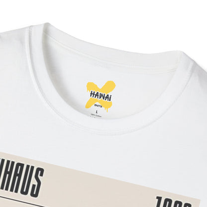 Retro Bauhaus 1923 Unisex Softstyle T-Shirt - Vintage Graphic Tee