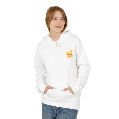 Hawaii Splash Unisex Midweight Hoodie - Softstyle Fleece for Comfort & Style