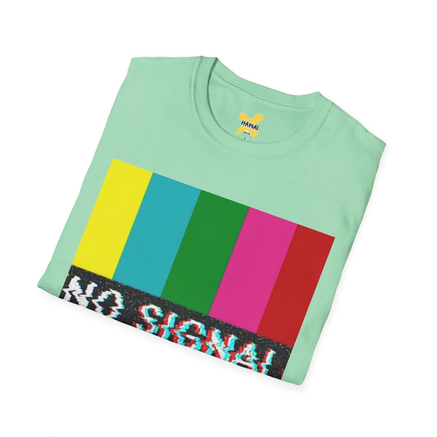 No Signal Graphic Unisex T-Shirt – Retro Style for Tech Lovers