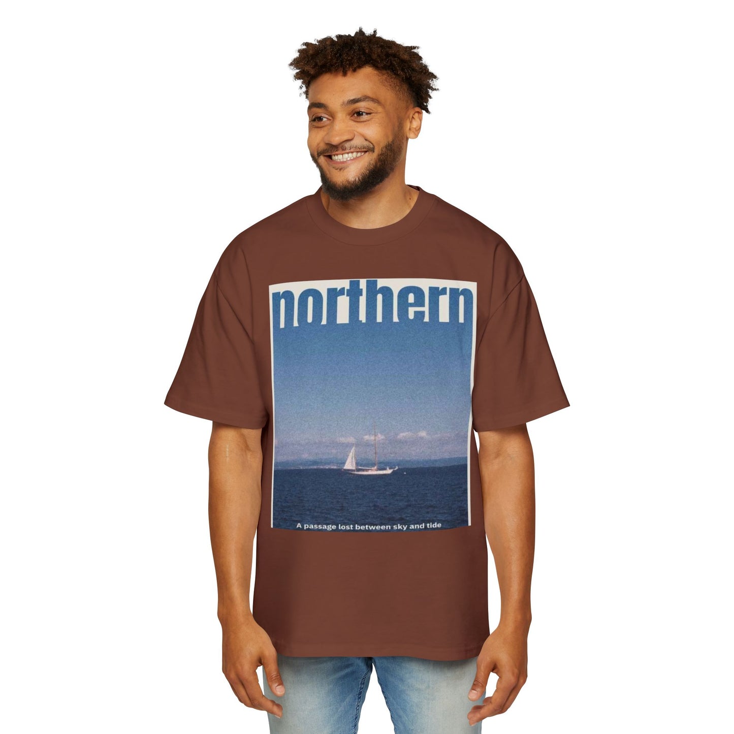 Northern Sail Tee — Vintage Coastal Graphic T-Shirt