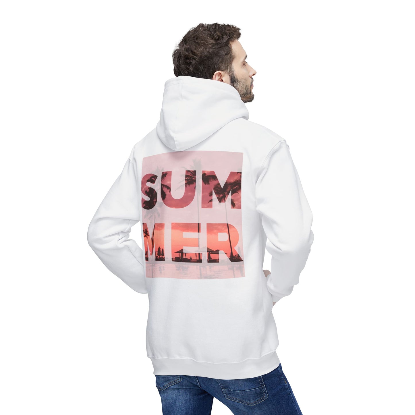 Summer Vibes Unisex Hooded Sweatshirt - Made in the USA