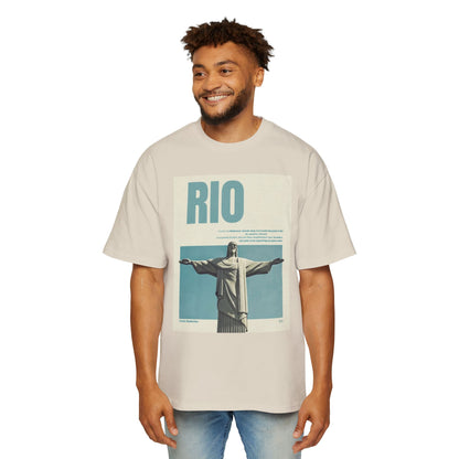 Rio Vintage Poster T-Shirt — Christ the Redeemer Travel Tee