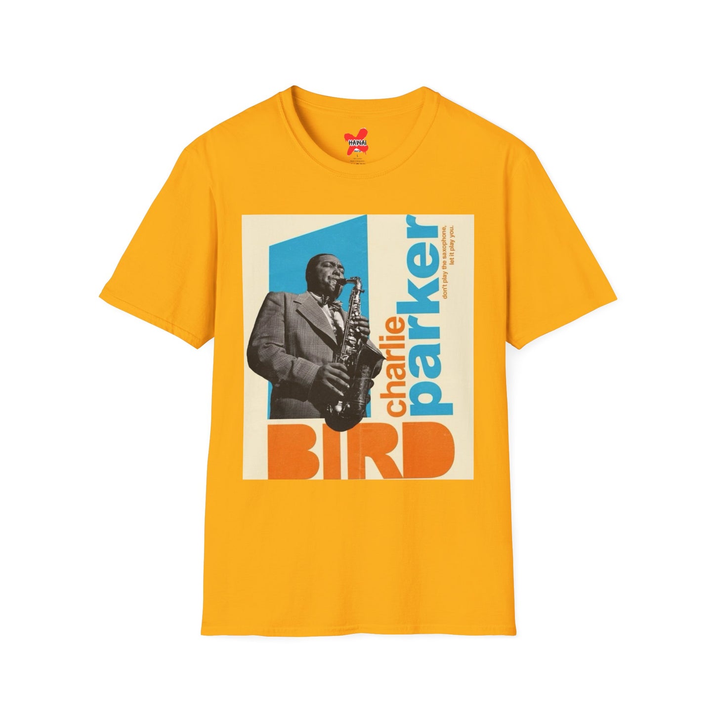 Vintage Charlie Parker Unisex Softstyle T-Shirt - Music Lover Tee