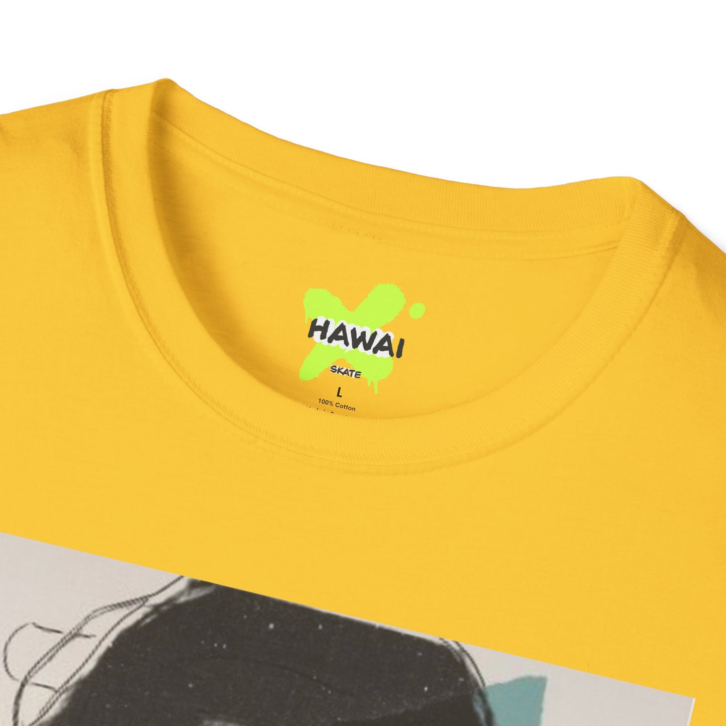 Artistic Unisex Softstyle T-Shirt - Unique Graphic Design for Art Lovers