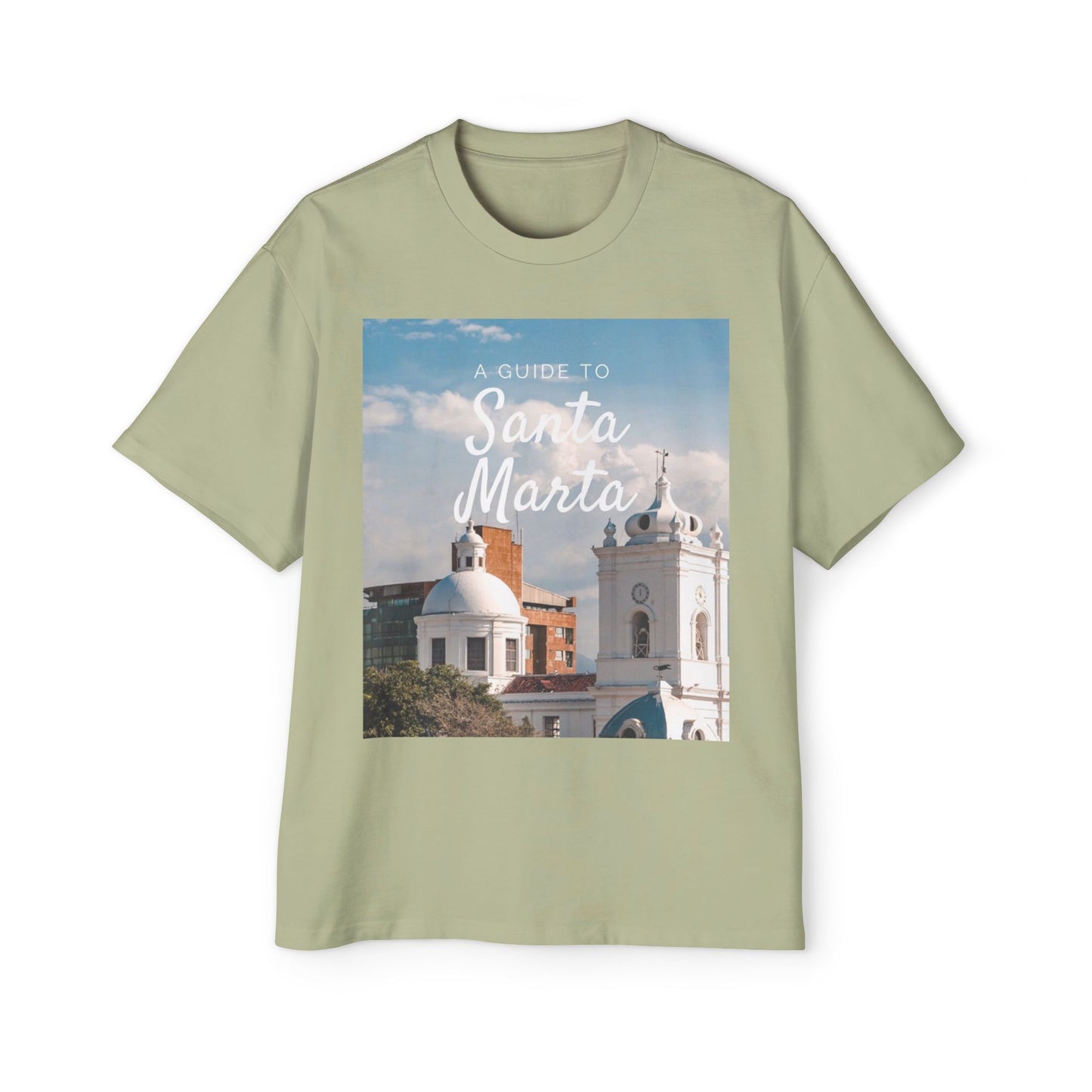 Santa Marta Travel Tee — Vintage Photo Guide T-Shirt