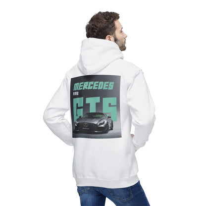 Mercedes AMG GTS Unisex Hooded Sweatshirt, Car Enthusiast Gift, Sportswear, Casual Wear, Automotive Apparel