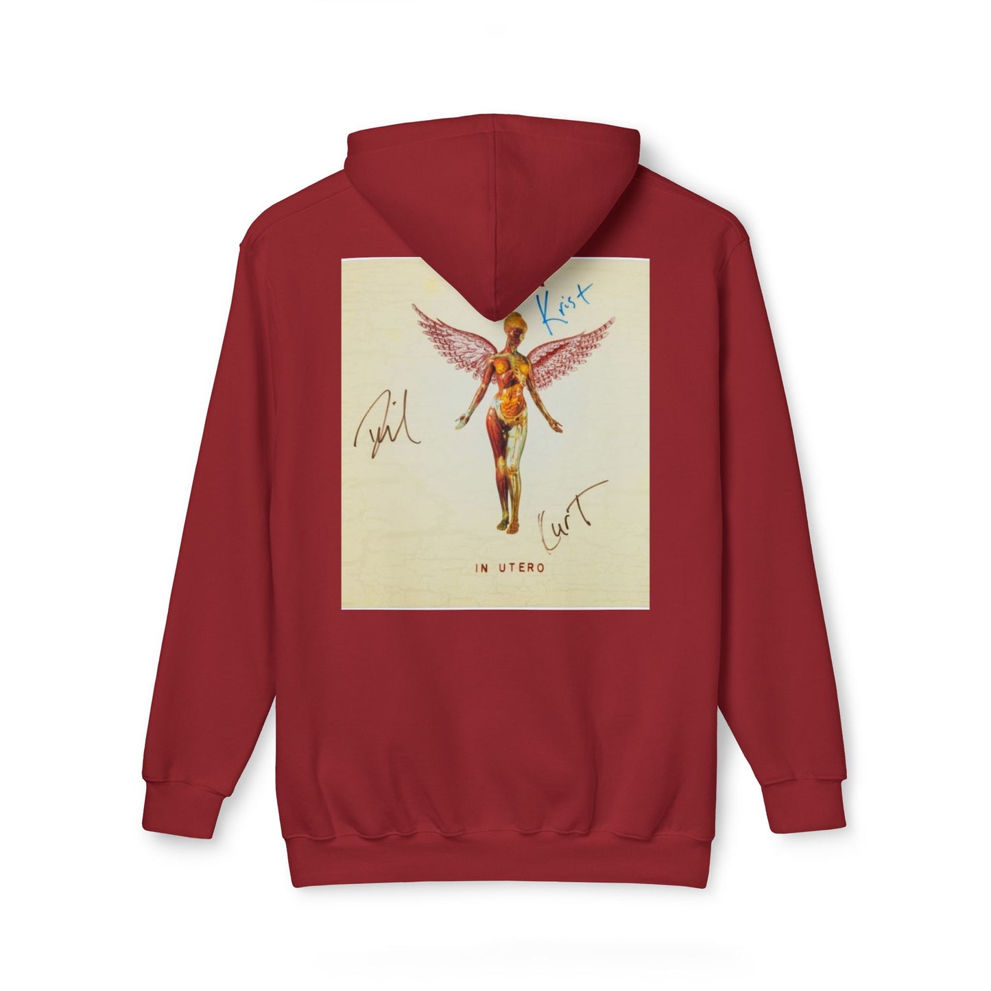 Kurt Cobain Inspired Unisex Hooded Sweatshirt - Alternative Music Apparel
