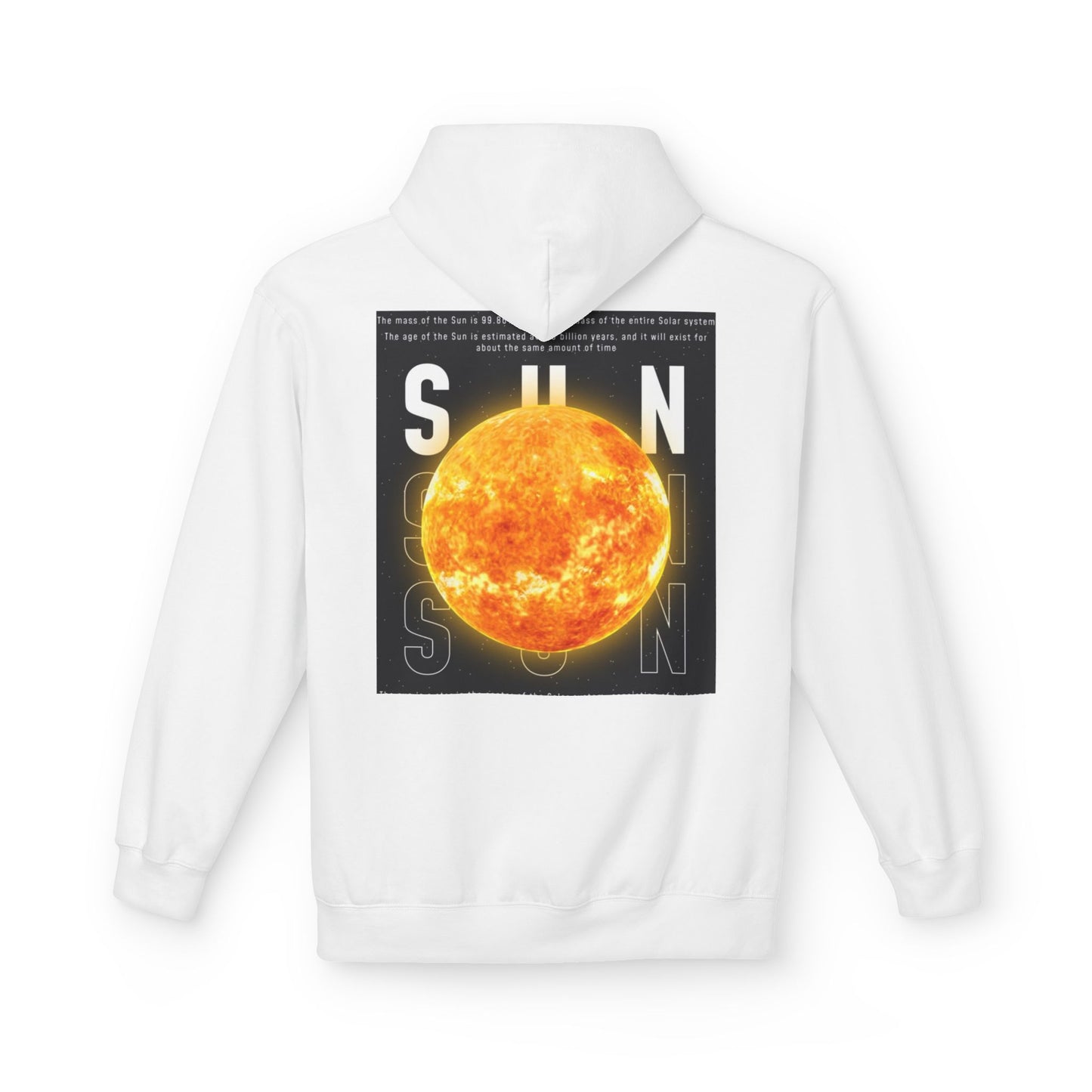 Vibrant Sun Graphic Hoodie, Unisex Fleece Sweatshirt, Cozy Daywear, Perfect Gift for Summer Lovers, Graphic Apparel for Casual Outings