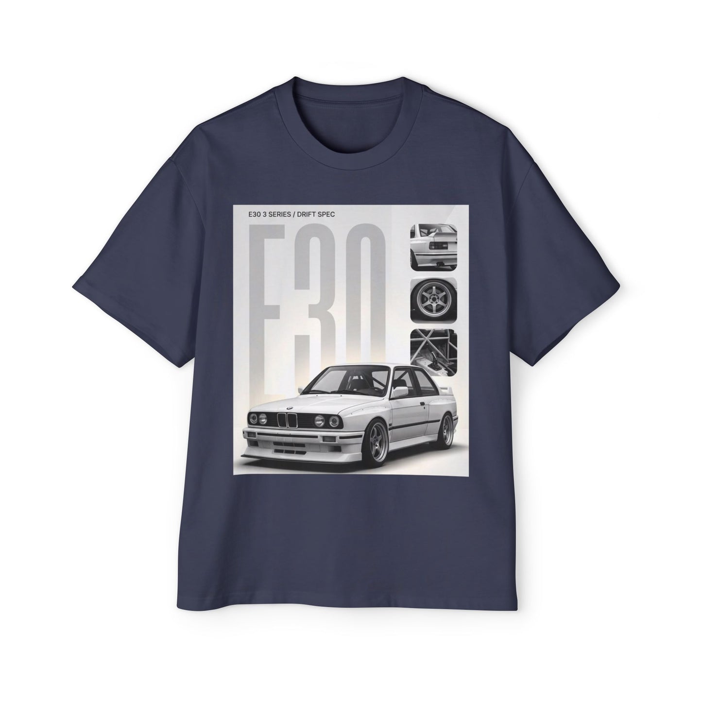 E30 Classic BMW Tee — Vintage Drift Car Graphic Shirt