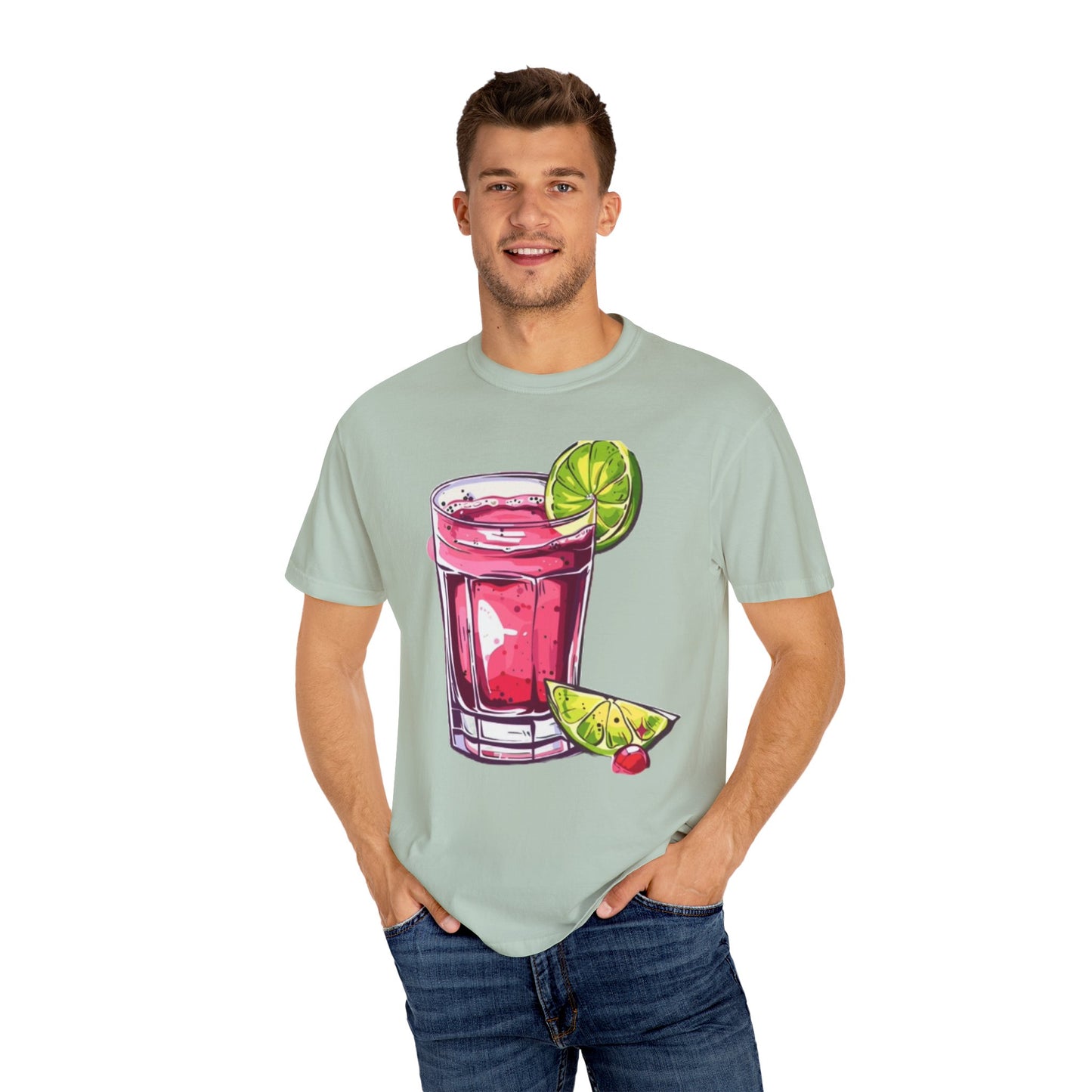 Tropical Cocktail T-Shirt - Fun Summer Vibe Unisex Tee