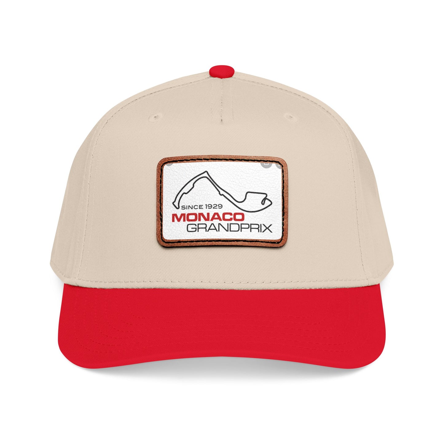Monaco Grand Prix Leather Patch Baseball Cap