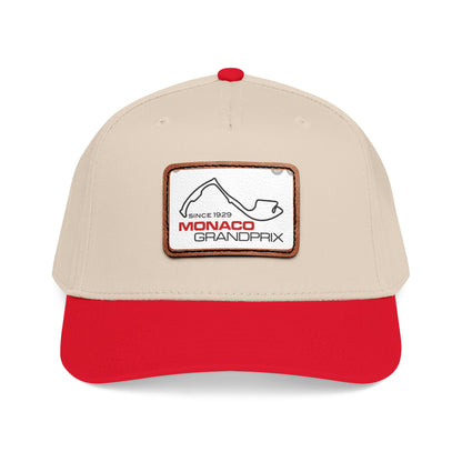 Monaco Grand Prix Leather Patch Baseball Cap