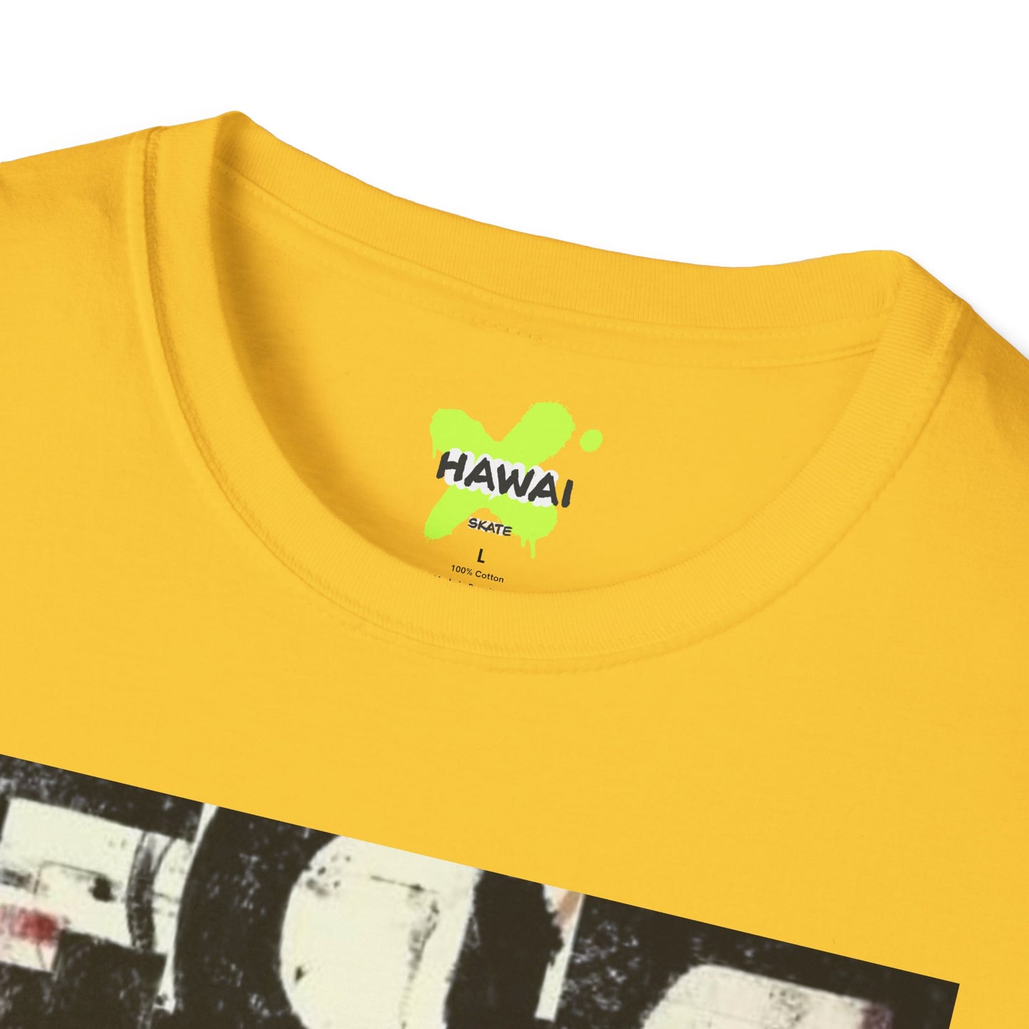 Artistic Unisex Softstyle T-Shirt - Modern Abstract Design