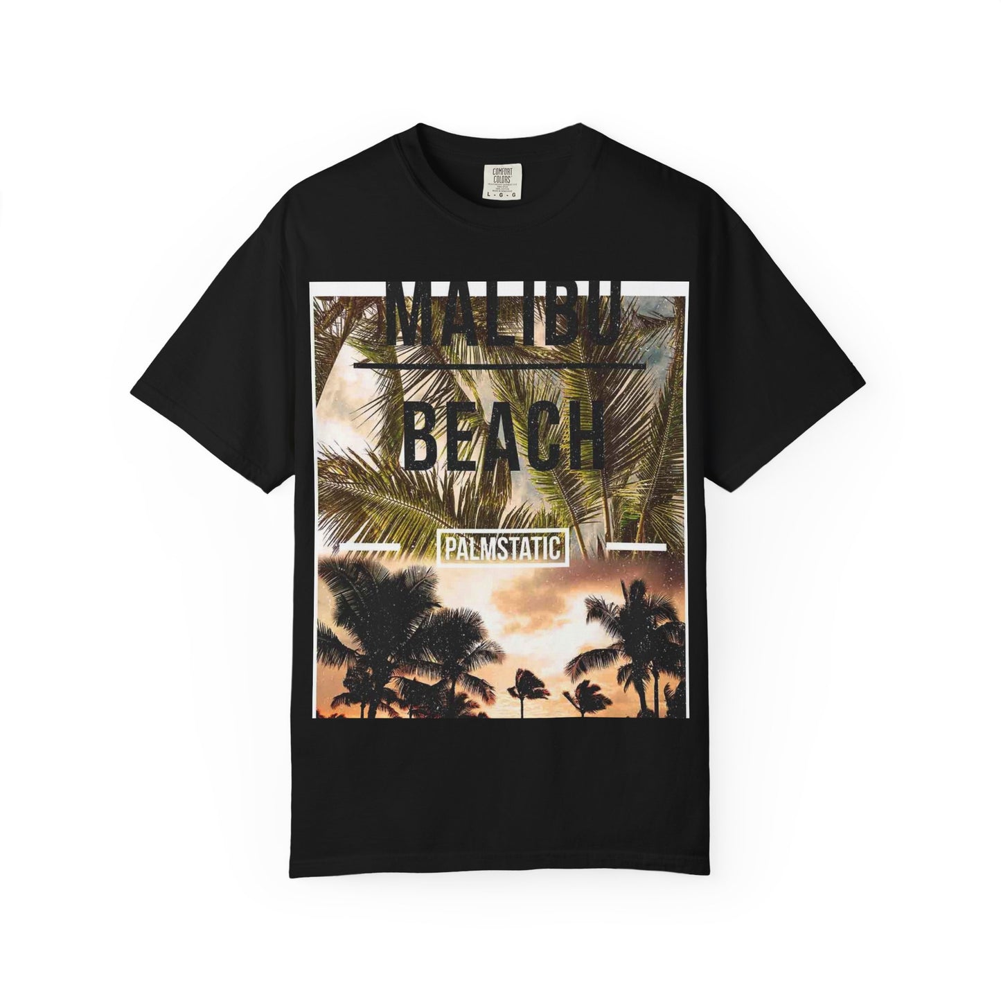 Malibu Beach Palm Photo T-Shirt