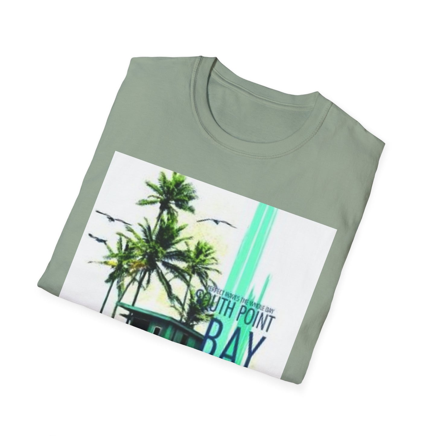 South Point Bay Graphic Tee | Unisex Softstyle T-Shirt, Beach Vibes, Casual Wear, Summer Fashion, Gift for Him or Her