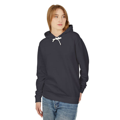 Unisex Lightweight Hooded Sweatshirt - Fun Monkey Design