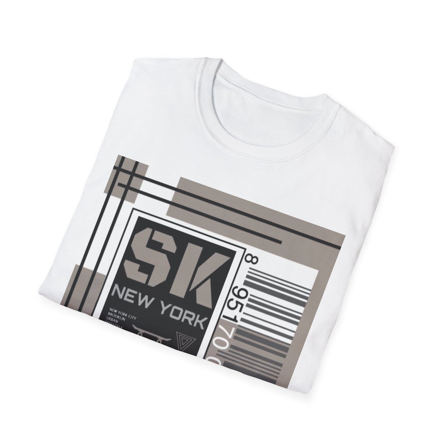 Urban Vintage Graphic Tee, Trendy Streetwear Shirt, Skateboarding Apparel, Casual Everyday Fashion, Gift for Skaters, New York Style T-Shirt