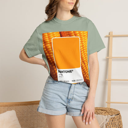 Pantone Corn Yellow Graphic T-Shirt