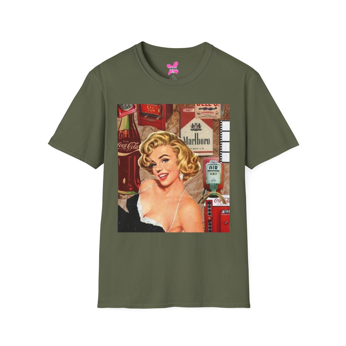 Retro Marilyn Monroe Unisex Softstyle T-Shirt - Vintage Glamour Tee