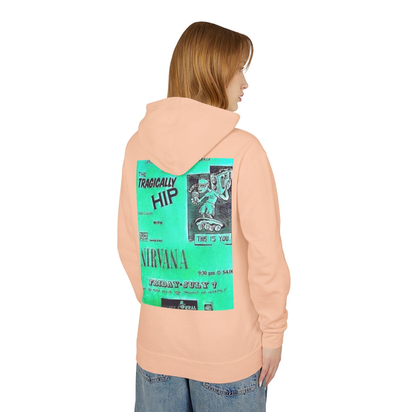 Unisex Lightweight Hooded Sweatshirt