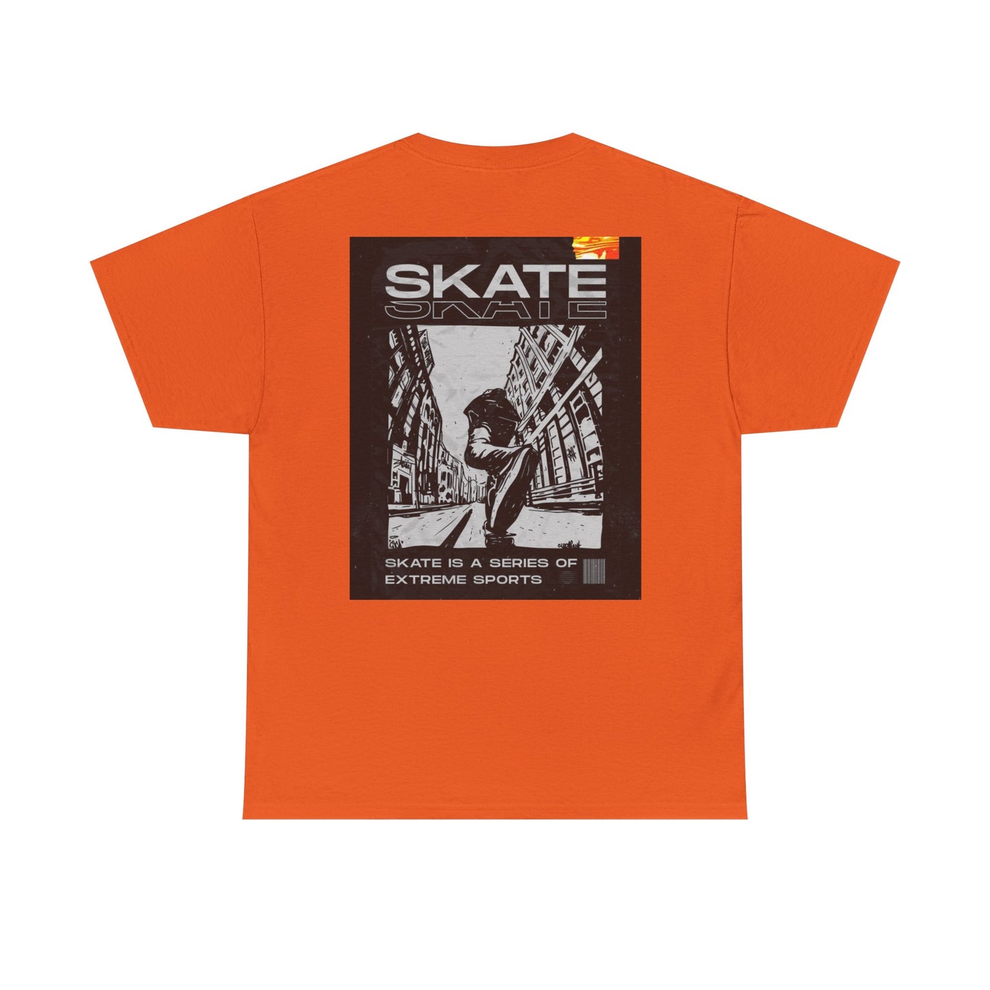 Skate Graphic Tee — Urban Skateboard Poster Shirt