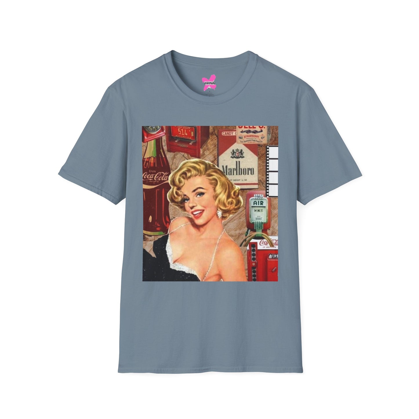 Retro Marilyn Monroe Unisex Softstyle T-Shirt - Vintage Glamour Tee
