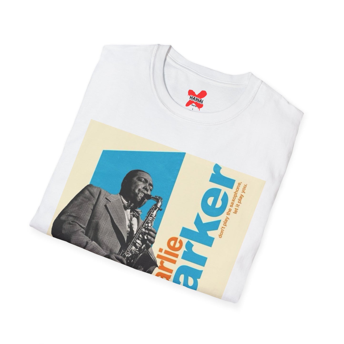 Vintage Charlie Parker Unisex Softstyle T-Shirt - Music Lover Tee