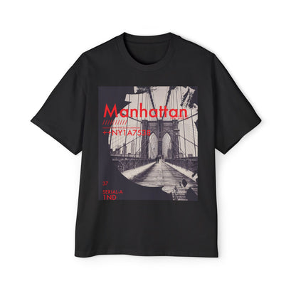 Manhattan Bridge Graphic Tee — Vintage NYC Photo Print