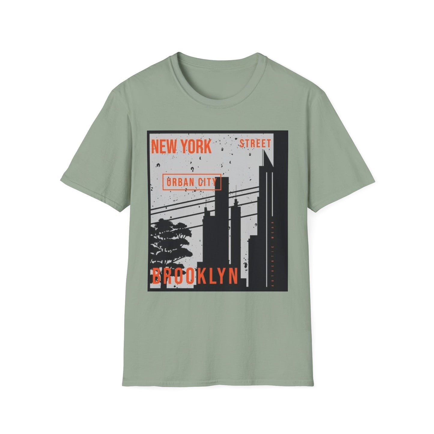 Brooklyn Urban Street T-Shirt - Unisex Graphic Tee for City Lovers, NYC Vibe, Streetwear Fashion, Gift for Travelers, Casual Wear