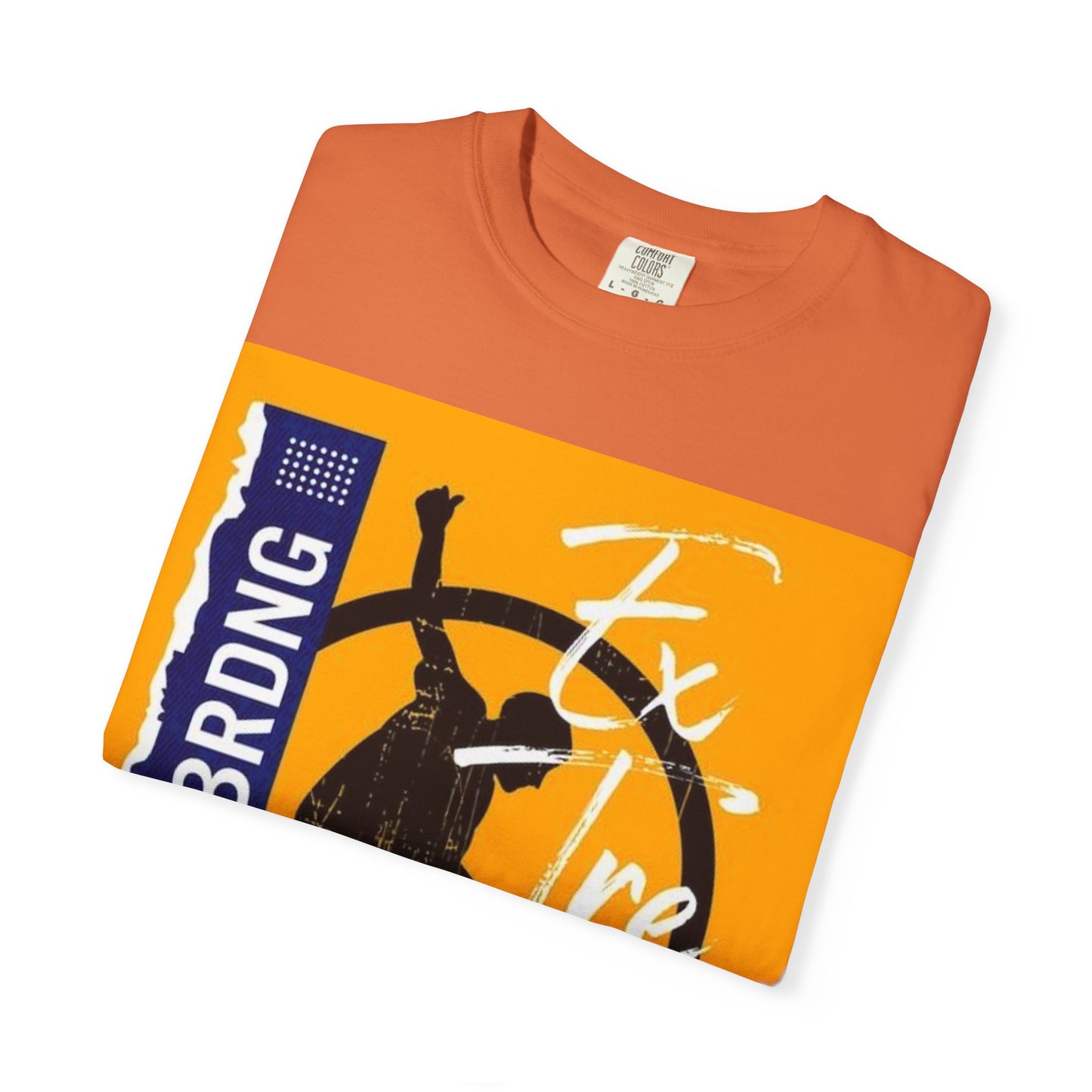 Sporty Graphic Tee for Skaters, Unisex Garment-Dyed T-shirt, Skateboarding Apparel, Casual Wear, Gift for Sport Lovers, Urban Fashion
