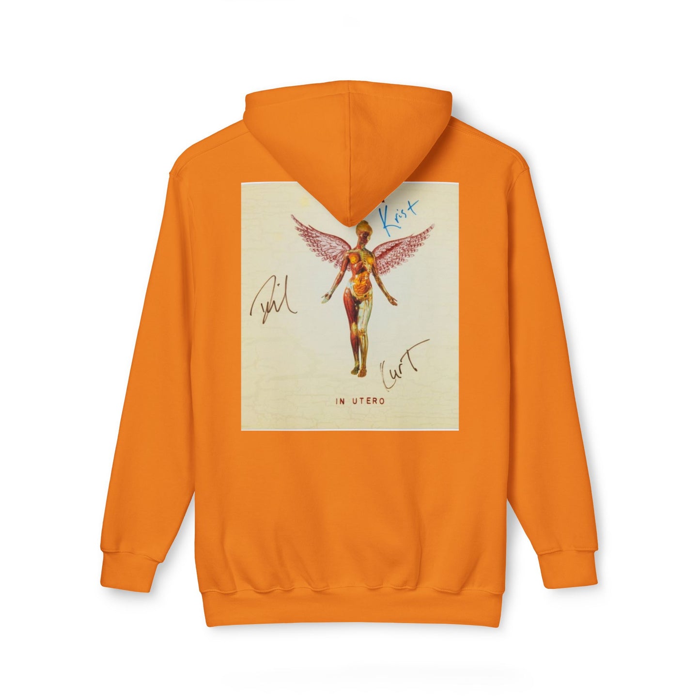 Kurt Cobain Inspired Unisex Hooded Sweatshirt - Alternative Music Apparel