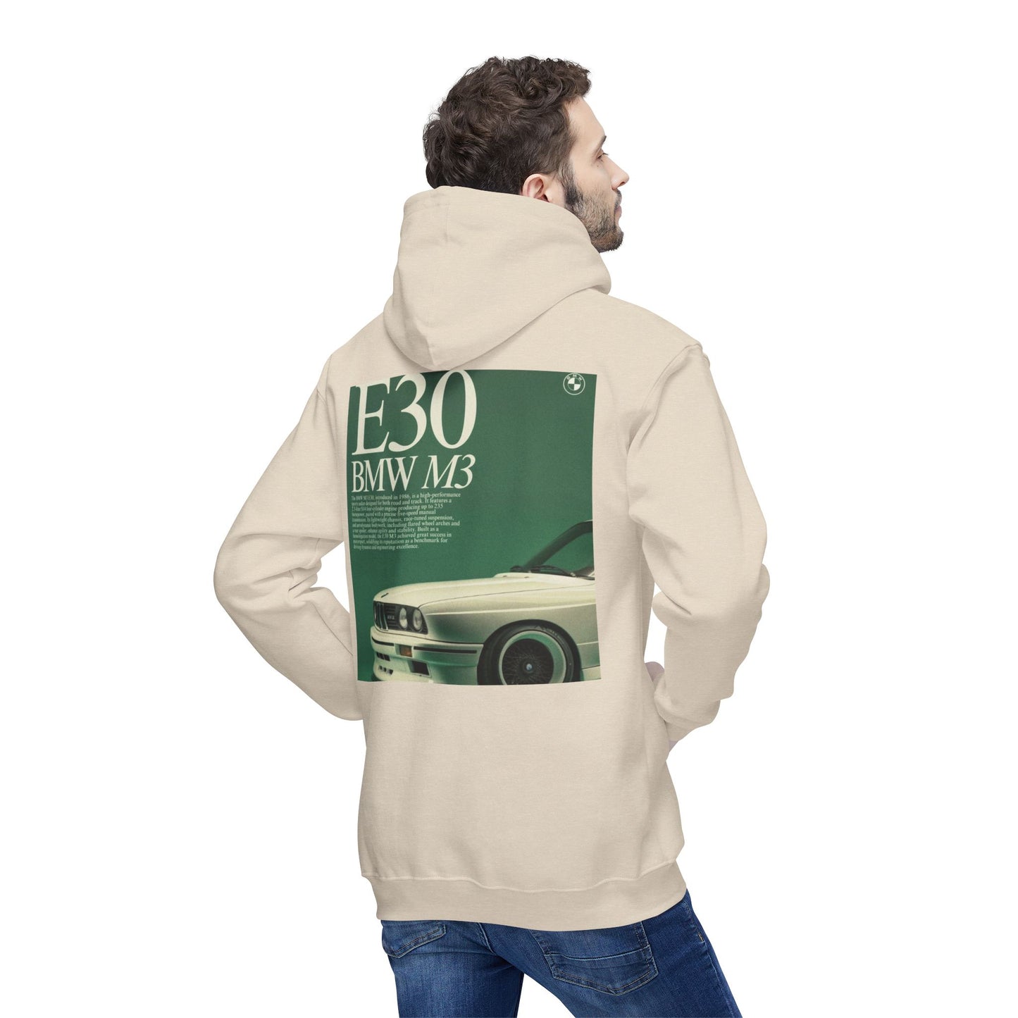 Retro BMW M3 Unisex Hoodie - Made in the USA