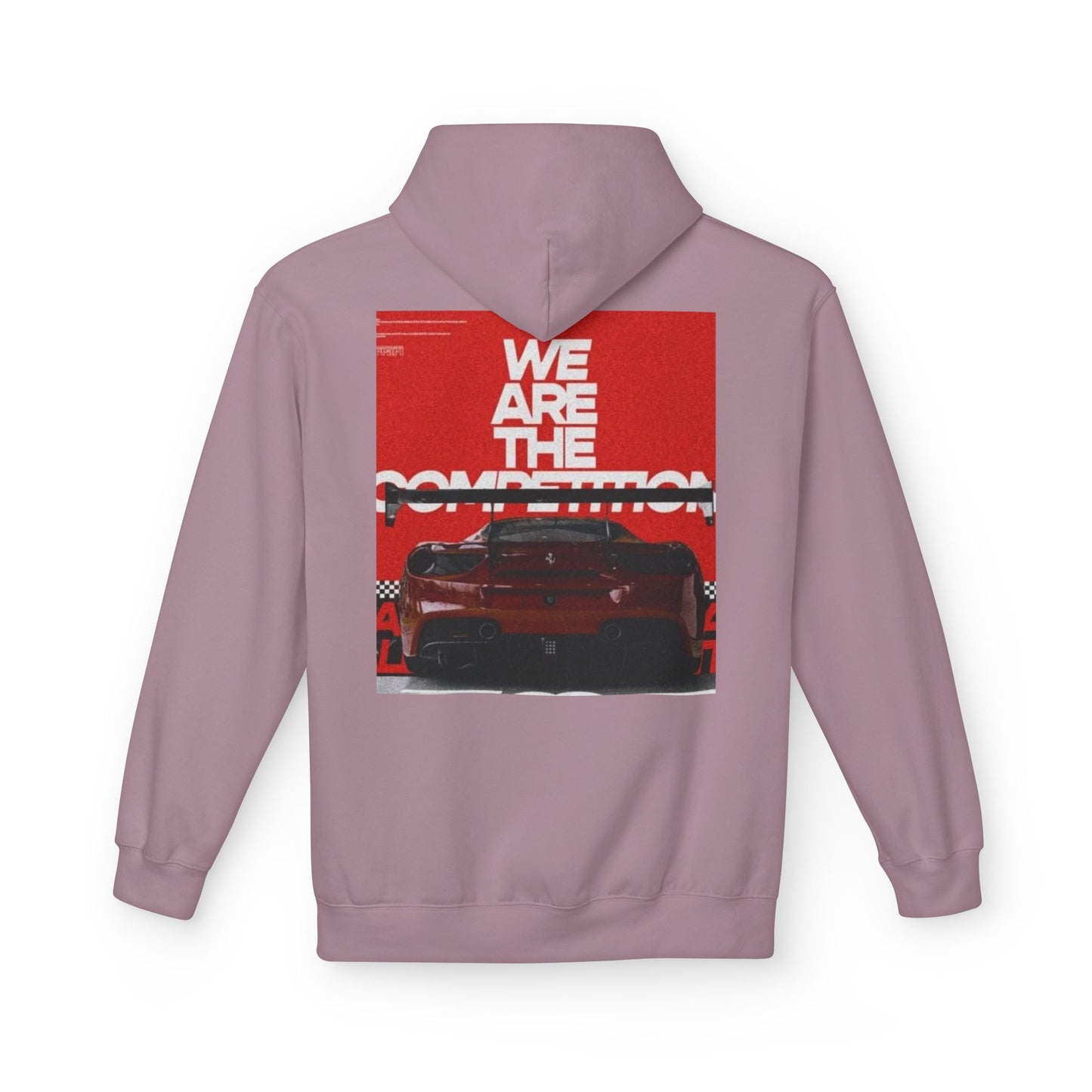 Unisex Fleece Hoodie - 'We Are The Competition' Car Design