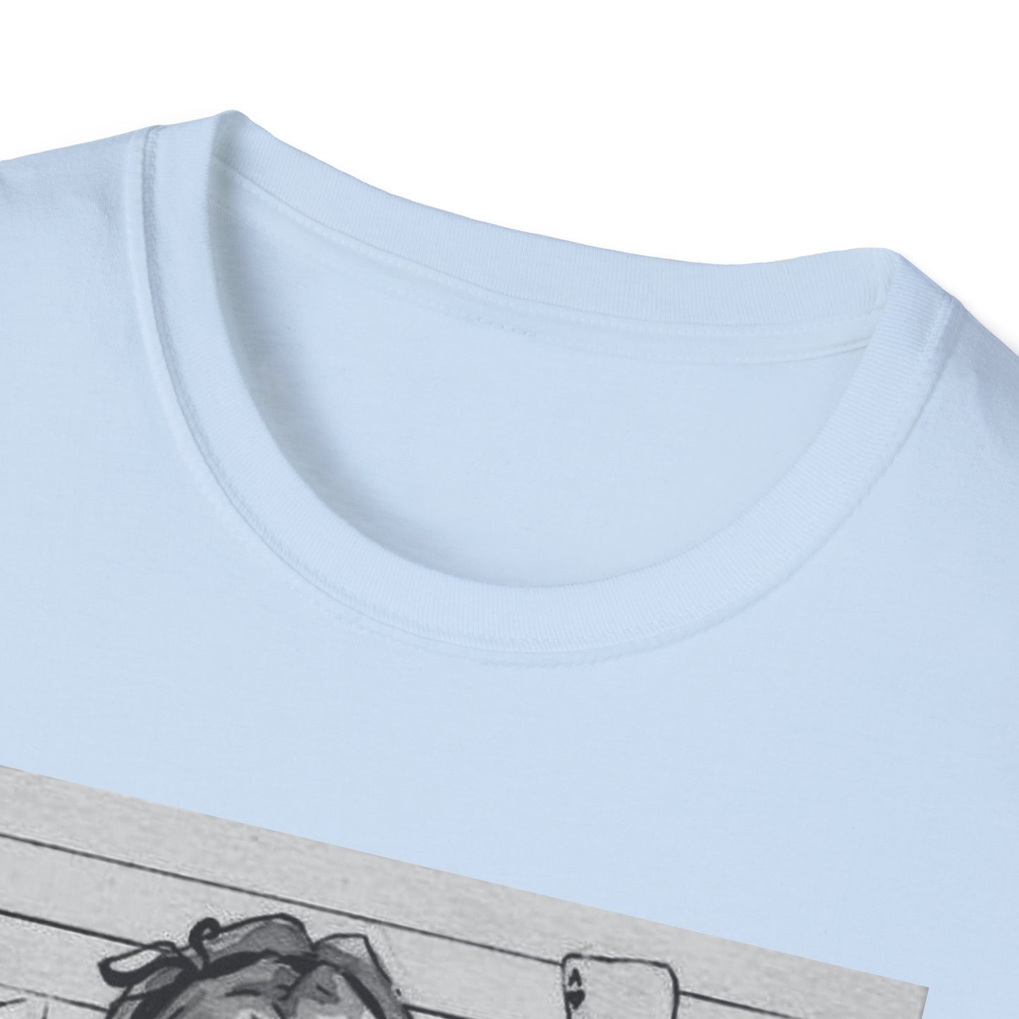 Alice in Wonderland Inspired Softstyle T-Shirt - Vintage Design