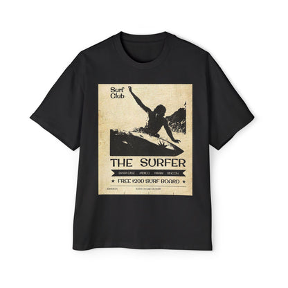 The Surfer Vintage Surf Club Tee — Men's Oversized Surf Graphic T-Shirt