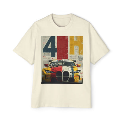 Racing Heritage Tee — Retro BMW M4 Motorsport Graphic T-Shirt