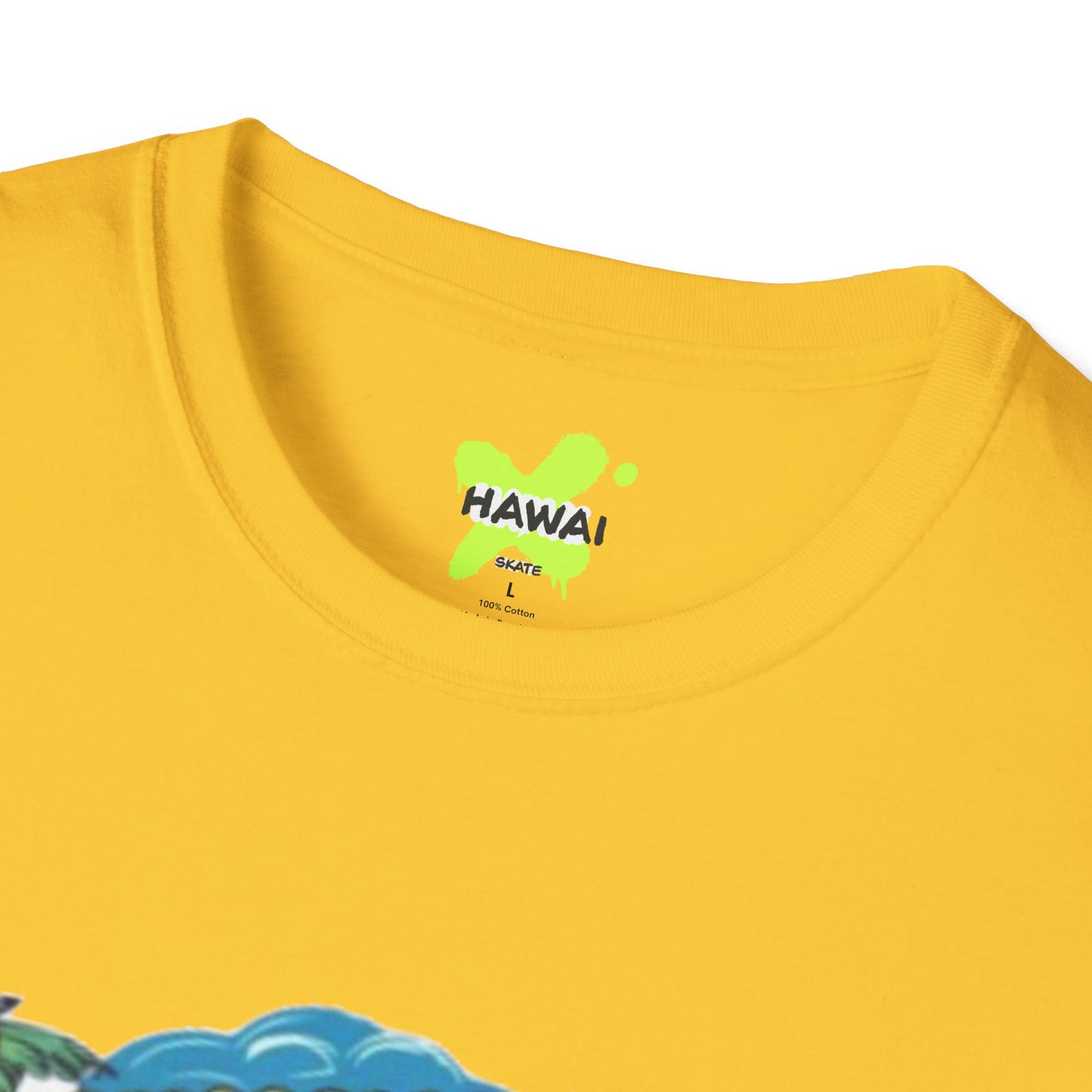 Summer Vibes Cat T-Shirt - Unisex Softstyle Tee for Relaxation and Fun