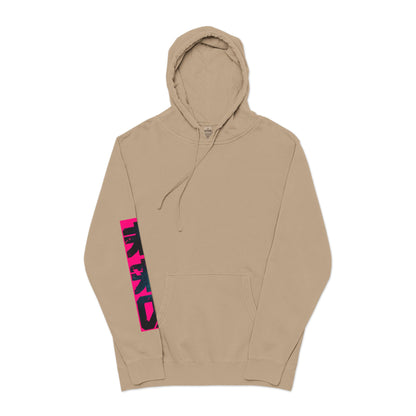 Pigment-Dyed Hoodie — Retro Racing Car Graphic ("911 GT3R")