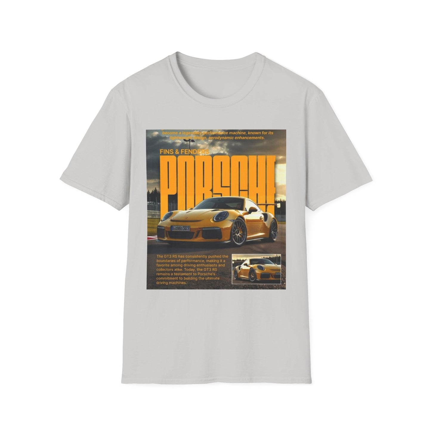 Vintage Porsche Graphic Unisex Softstyle T-Shirt