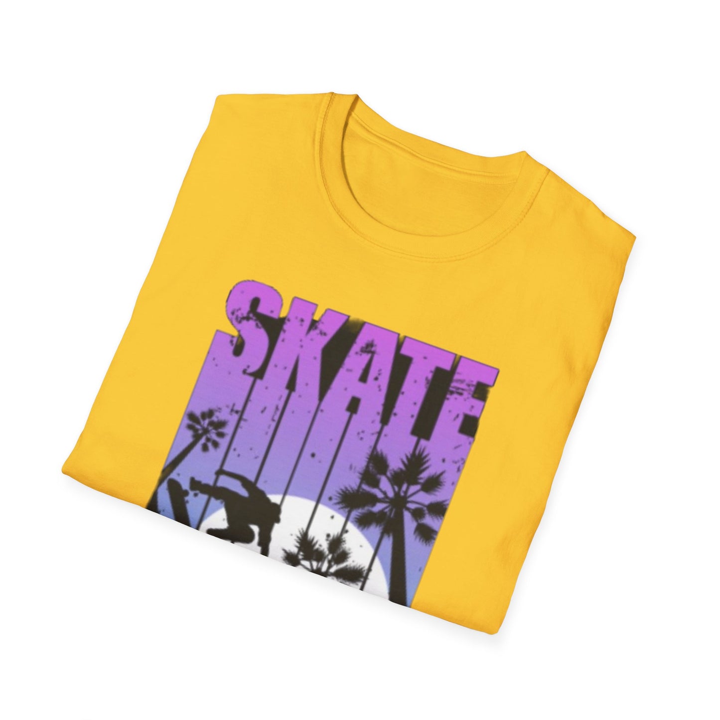 Skate Extreme Unisex Softstyle T-Shirt - Vibrant Graphic Tee for Skate Enthusiasts