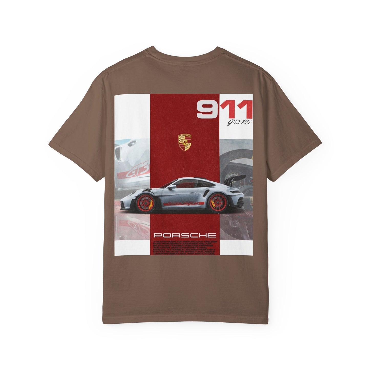Porsche 911 Unisex Garment-Dyed T-Shirt - Classic Car Enthusiast Tee