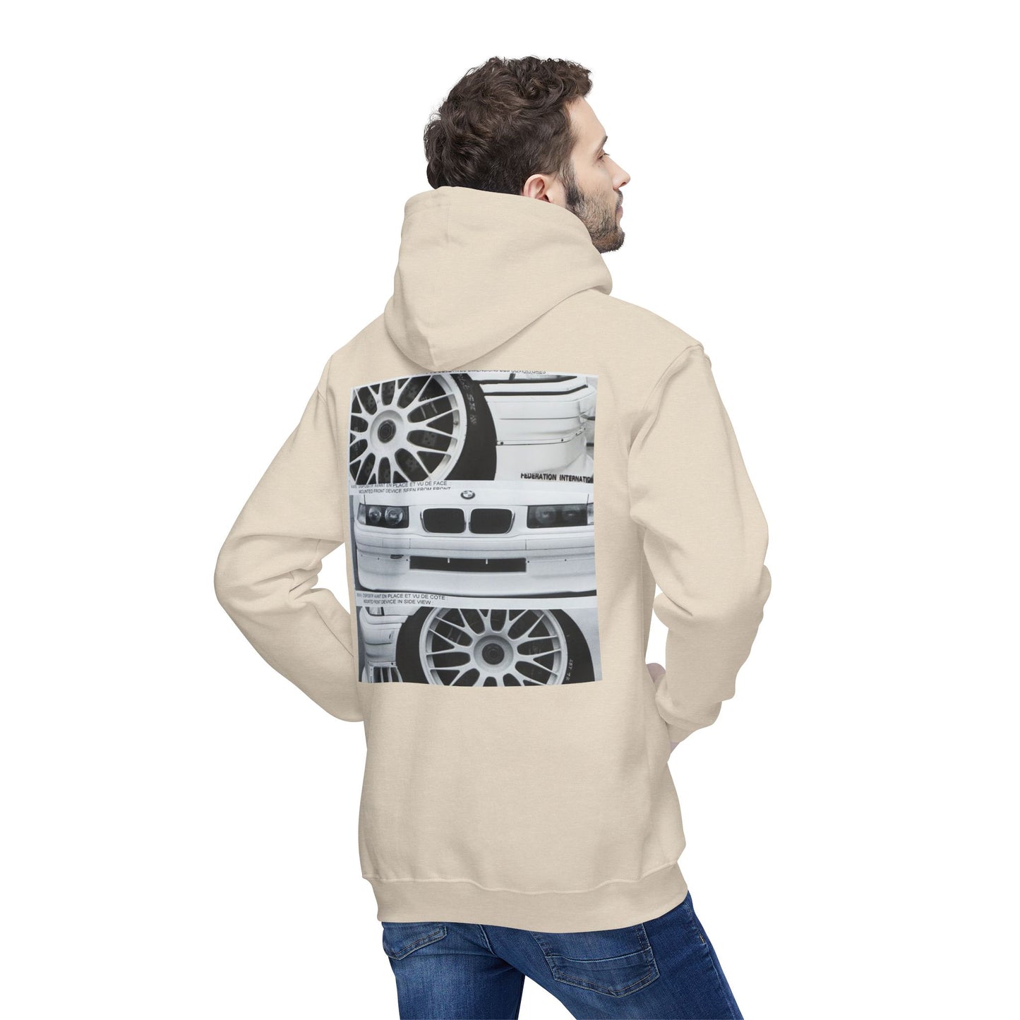 Unisex Hooded Sweatshirt, Made in US