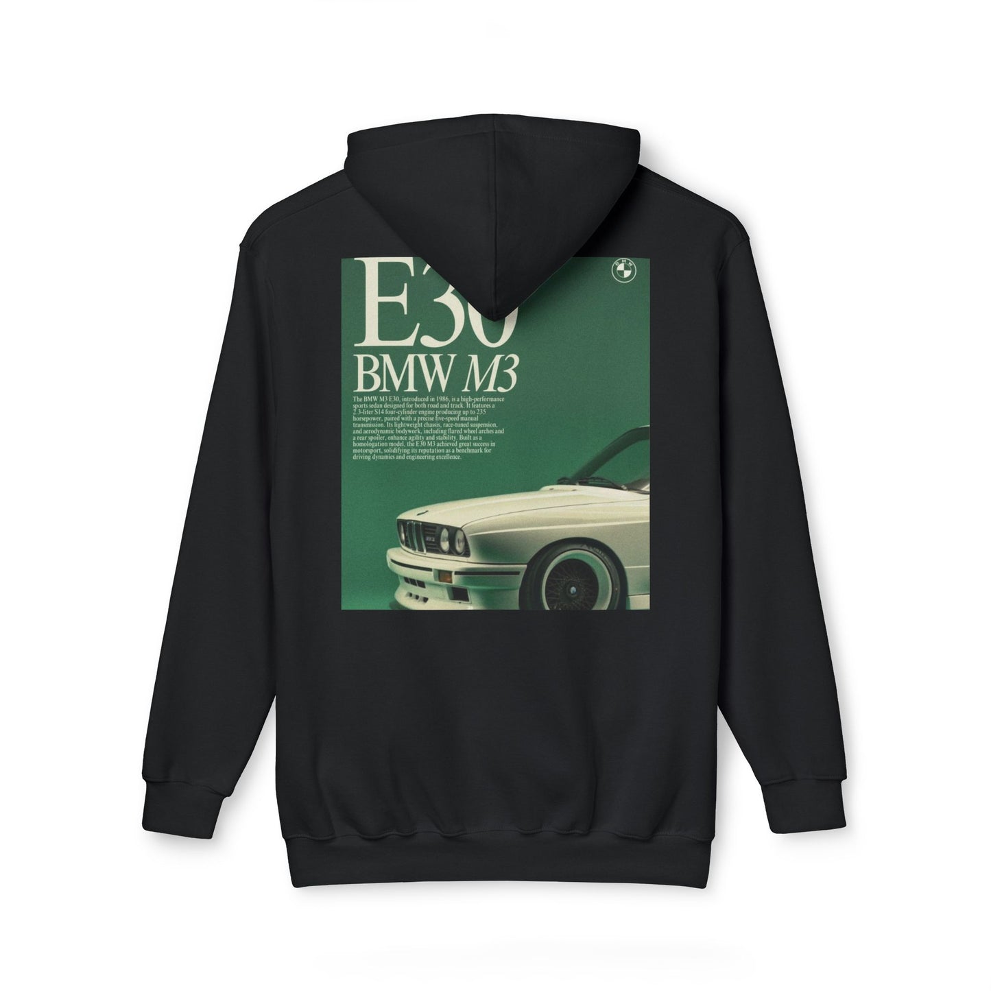 Retro BMW M3 Unisex Hoodie - Made in the USA